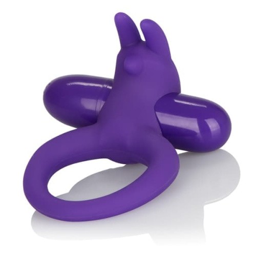 CalExotics Entice Adelle - виброкольцо с пультом, 7х3.5 см (фиолетовый)