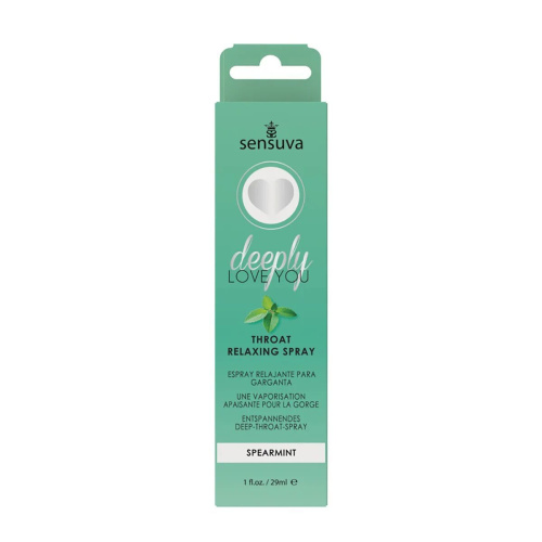 Расслабляющий спрей для минета Sensuva Deeply Love You Spearmint, 29 мл (мята)