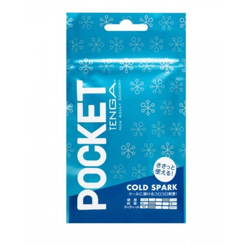 Tenga Pocket Cold Spark - Мастурбатор, 7 см - sex-shop.ua