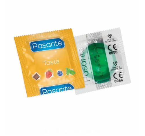 Pasante Taste Mint - оральный презерватив со вкусом мяты - sex-shop.ua