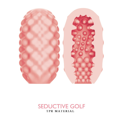LyBaile Pretty Love Seductive Golf Cupid X Egg - мастурбатор яйцо, 10х5.6 см (розовый) - sex-shop.ua
