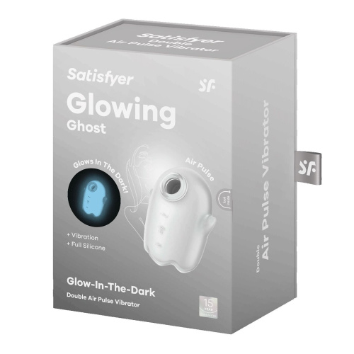 Вакуумний стимулятор Satisfyer Glowing Ghost - купити в Україні | Секс шоп SEX-SHOP.ua