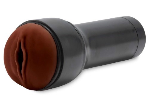 Kiiroo Feel Stroker Dark Brown - Мастурбатор вагина для секс-машины Kiiroo Keon, 22 см