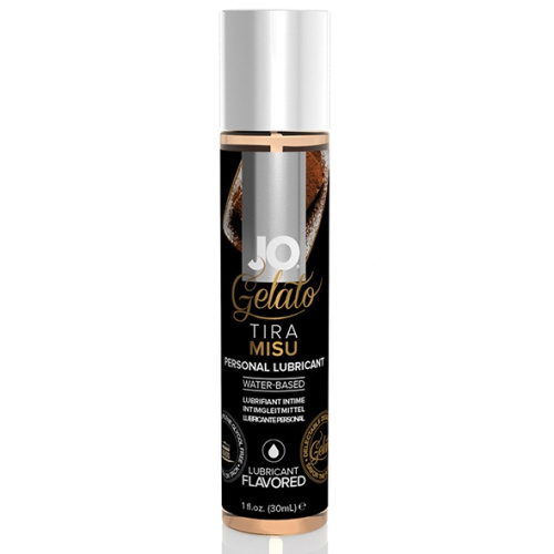 System JO-Gelato Tiramisu Lubricant-оральний лубрикант зі смаком тірамісу, 30 мл - купити в Україні | Секс шоп SEX-SHOP.ua