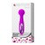 Pretty Love Wade Massager Purple - Универсальный вибромассажер, 15 см (фиолетовый)