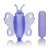 California Exotic Novelties Micro Wireless Venus Butterfly - Вибратор клиторальный в виде бабочки, 8Х2.5 см (фиолетовый) - sex-shop.ua