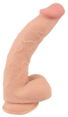 Фаллоимитатор Nature Skin Dildo With Movable Skin, 24.7 см