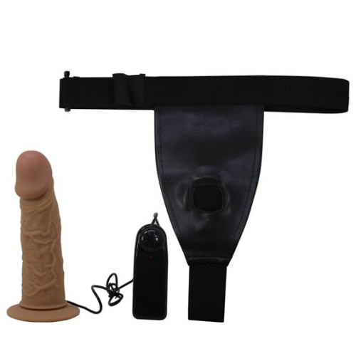 Страпон Pretty Love Harness Briefs Draven 6.8"