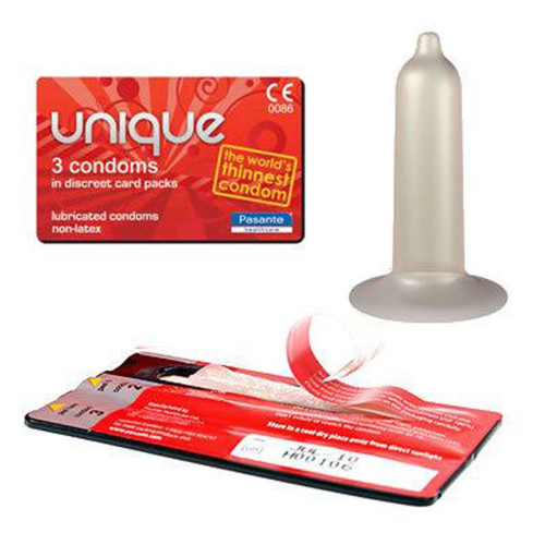 Pasante Unique Latexfree, 3 шт