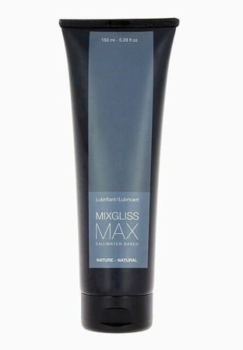 MixGliss Max Nature - Анальная гель-смазка на водной основе с экстрактом алоэ, 150 мл. - sex-shop.ua