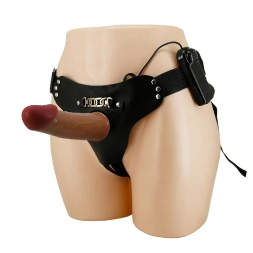 Полый страпон с вибрацией Pretty Love Harness Briefs Starks