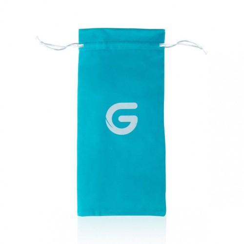 Gildo Glass Dildo No.3 - Стеклянный дилдо с изгибами и рисунком, 18.5х3.5 см