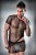 Passion 017 Set - Комплект чоловічої білизни: прозора футболка та боксери, L/XL (чорний) - купити в Україні | Секс шоп SEX-SHOP.ua