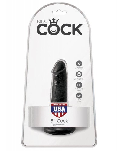Pipedream King Cock 5 Cock фаллоимитатор 12.7х3.3 см. (черный)