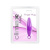 Topco Sales Climax Anal Finger Plug - Анальный стимулятор, 8,8х2,5 см (фиолетовый) - sex-shop.ua