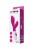 Toyfa A-Toys Lilu - Вибратор с клиторальным стимулятором, 19х3.5 см