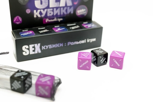 FunGamesShop - SEX-Кубики «Рольові ігри» (UA) - sex-shop.ua