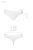 Passion PS005 Panties трусики-бразилиана из хлопка, S (белый)