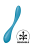 Satisfyer G-Spot Flex 5+ - Універсальний вібратор, 15х3.4 см (синій) - купити в Україні | Секс шоп SEX-SHOP.ua