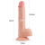 LoveToy Dual-Layered Liquid Silicone Nature Cock Flesh 8,5 " - Реалистичный фаллос на присоске, 22х3.8 см
