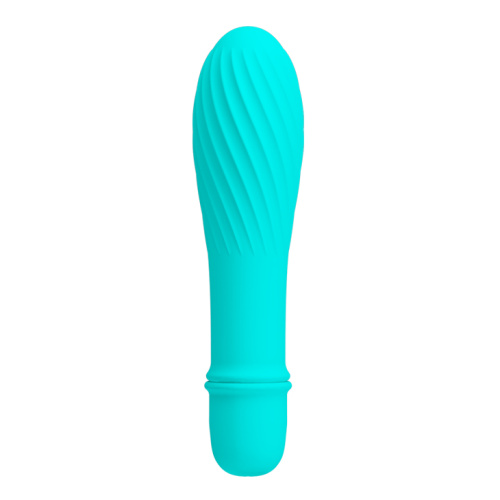 Pretty Love Solomon Vibrator Blue - Классический вибратор, 12,3х2.3см