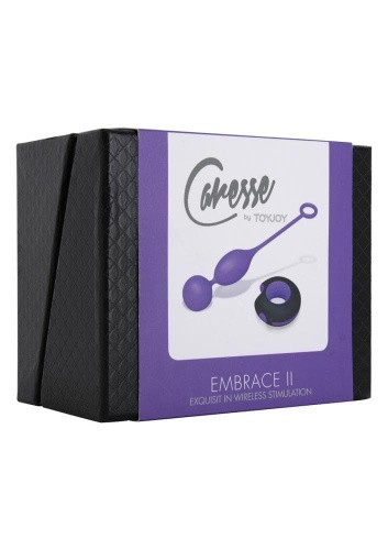 Embrace II Remote Control Egg - Виброяйцо, 10 см (пурпурный) - sex-shop.ua