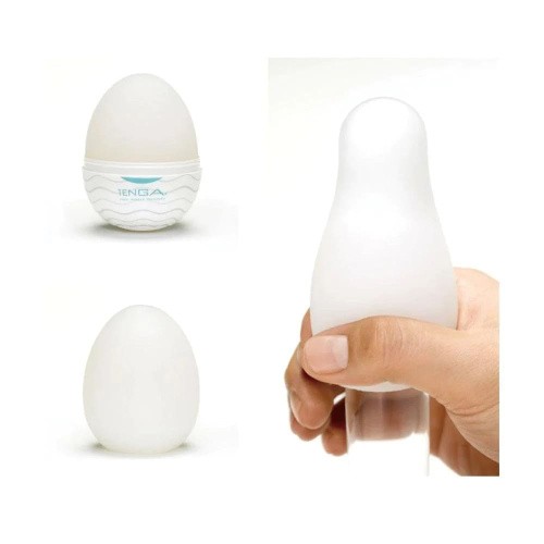 Tenga Egg Brush New Standard мастурбатор-яйце, 6х5 см (зелений)