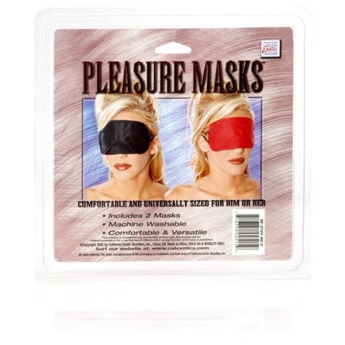 Набор из 2 масок на глаза Pleasure Masks - sex-shop.ua