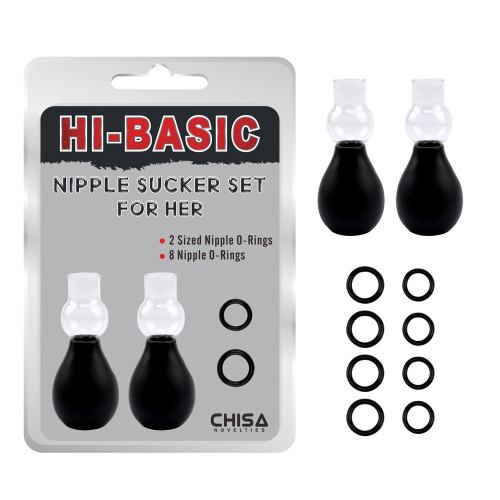 Chisa - Hi-Basic Nipple Sucker Set for Her - Стимуляторы на соски - sex-shop.ua