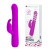 Pretty Love Julian Vibrator Purple - Тонкий вибратор-кролик, 17.8х2.5 см (фиолетовый)