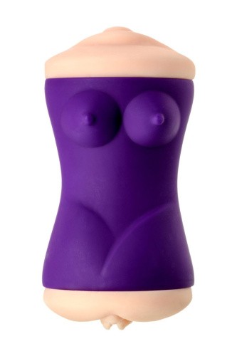 Toyfa Jos Yara - Мастурбатор двусторонний вагина и ротик, 17.5х1.5 см - sex-shop.ua