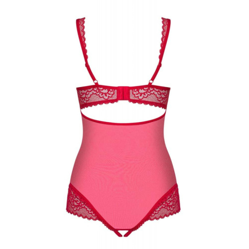 Obsessive Rougebelle - кружевное боди, L/XL