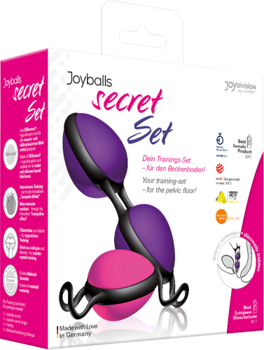 Joy Division Joyballs Secret Set - набор вагинальных шариков (разноцветный) - sex-shop.ua