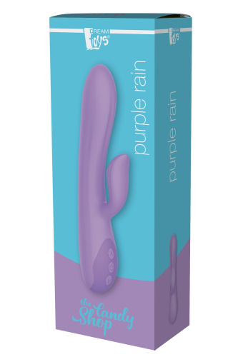 Dream Toys The Candy Shop Purple Rain - Вибратор-кролик, 22,8 см (фиолетовый)
