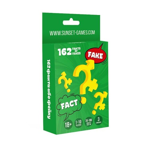 Sunset Games 162 Fakts or Fakes - Эротическая игра для пар, (UA, ENG, RU) - sex-shop.ua