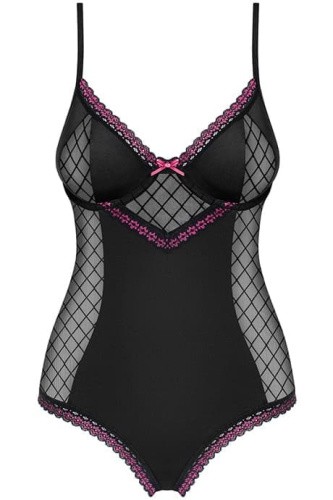 Сексуальное боди Obsessive 819-TED-1 (S/M)
