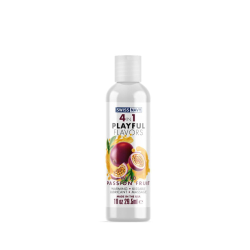 Swiss Navy 4 in 1 Wild Passion Fruit - Лубрикант на водній основі, 29,5 мл - купити в Україні | Секс шоп SEX-SHOP.ua