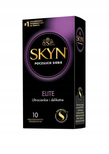 SKYN ELITE - Ультратонкі безлатексні презервативи, 10 шт