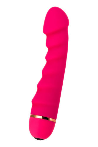 A-Toys By Toyfa - Ребристый вибратор для точки G, 16х3 см