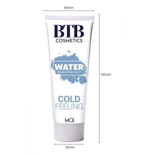 BTB Cold Feeling - Охлаждающая смазка на водной основе, 100 мл - sex-shop.ua