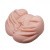 LyBaile Crazy Bull Real Vagina and Anal Masturbator - Мастурбатор с вибрацией вагина и анус, 22.5 см (телесный)