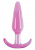 Анальный стимулятор Jelly Rancher T-Plug Smooth 8х3 см. (розовый) - sex-shop.ua