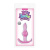 Ns Novelties Jelly Rancher Wave анальная пробка, 9.5х2.8 см (черный) - sex-shop.ua