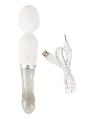 Вибратор Orion Glass Wand LED