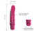 Dorcel Jelly Boy реалистичный мультискоростной вибратор, 22х4.2 см (розовый) - sex-shop.ua