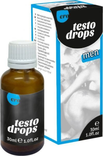 Капли для мужчин Testo Drops, 30 мл - sex-shop.ua