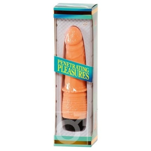 Seven Creations Vinyl P-shape - Вибратор, 17х4.5 см