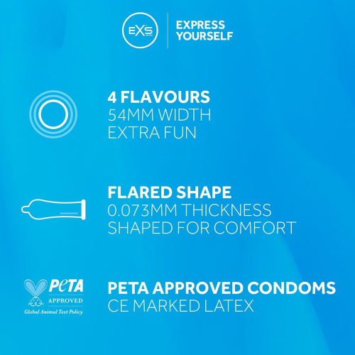 EXS Mixed Flavoured, 12 шт