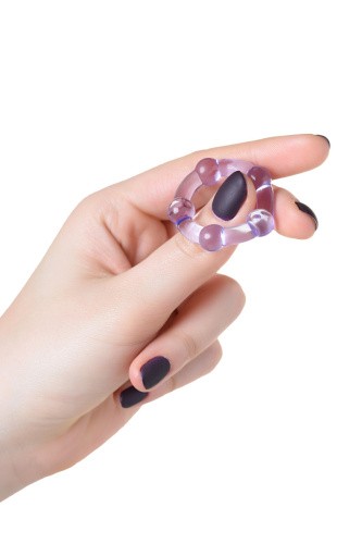 Toyfa A-Toys - Ерекційне кільце, 2.1-3.3 см (фіолетове) - купити в Україні | Секс шоп SEX-SHOP.ua