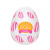 Tenga Wonder Curl - мастурбатор яйцо из новая коллекция, 6.1х4.9 см (малиновый) - sex-shop.ua